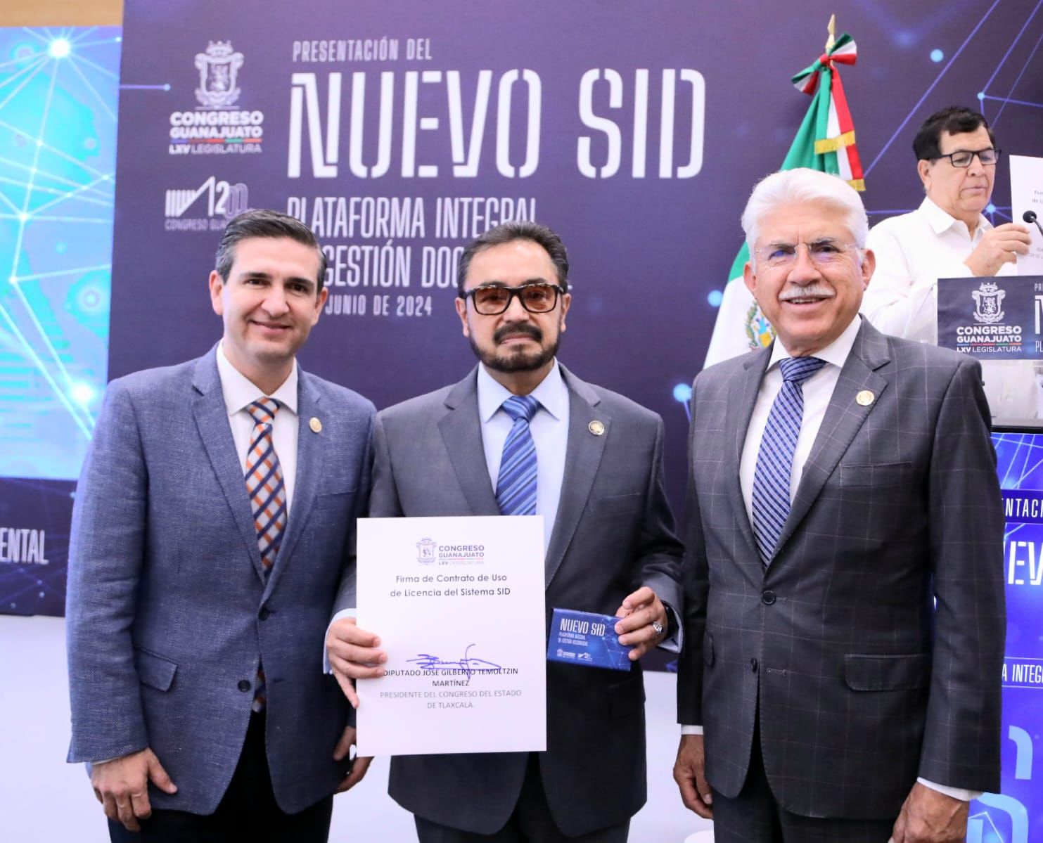 Congreso de Tlaxcala invitado a la presentación del nuevo SID en Guanajuato